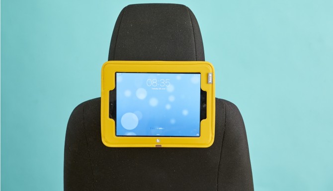 Uchwyt na tablet do samochodu Koo-di Stay Tuned - Buttercup
